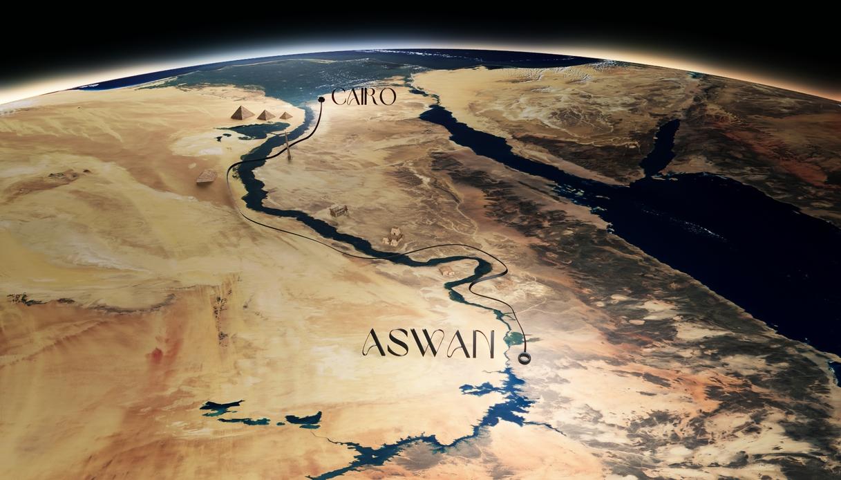 Guardian of the Nile, tragitto