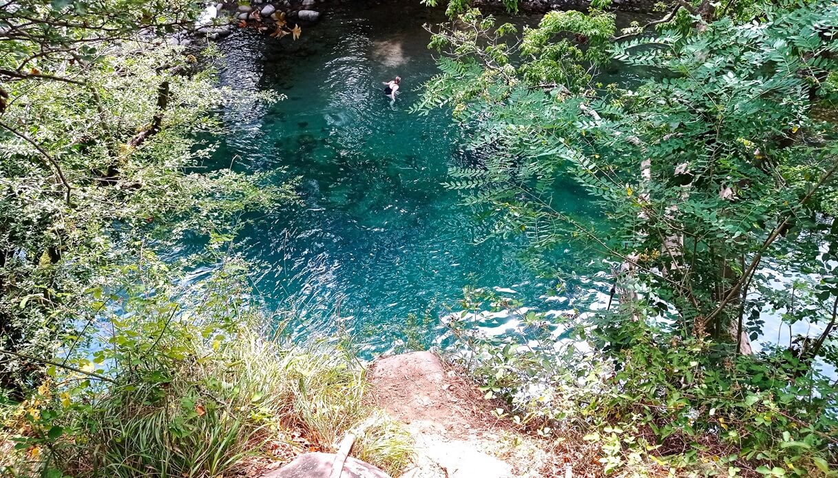 Val di Lima piscine naturali di torrente Lucca Pistoia