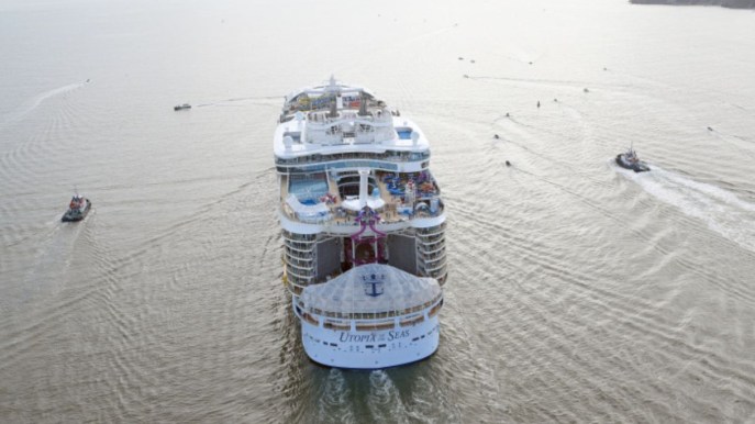 Debutta Utopia of the Seas, la nuova super nave di Royal Caribbean