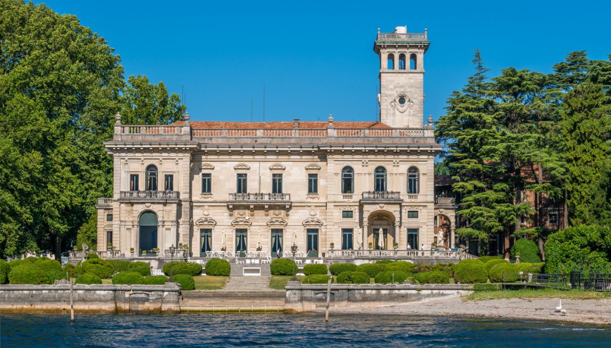 La famosa Villa Erba di Cernobbio, sul Lago di Como