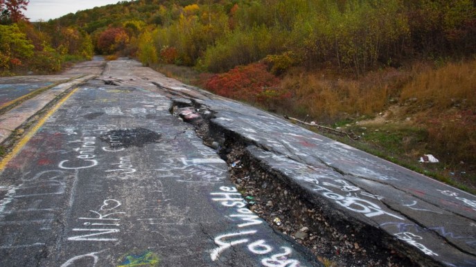 Centralia, la ghost town più famosa del mondo che brucia dagli anni ’60