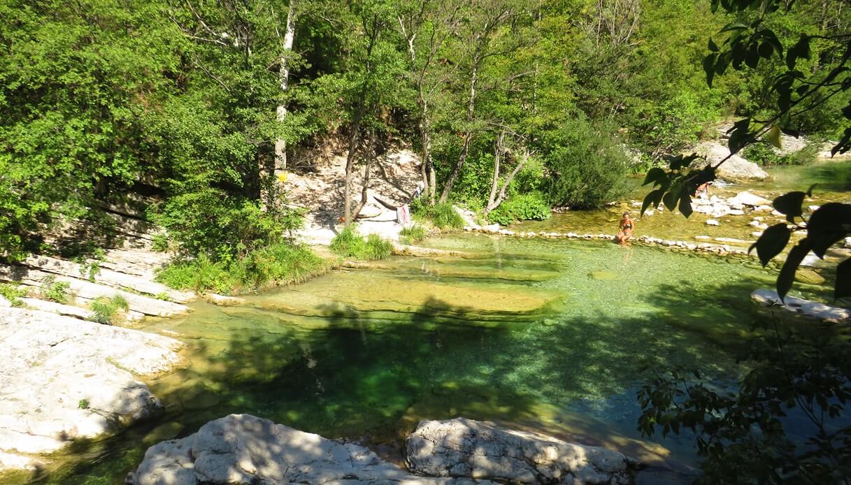 Fiume Bosso Marche Piscine naturali