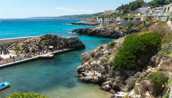 Spiaggia Castro Marina