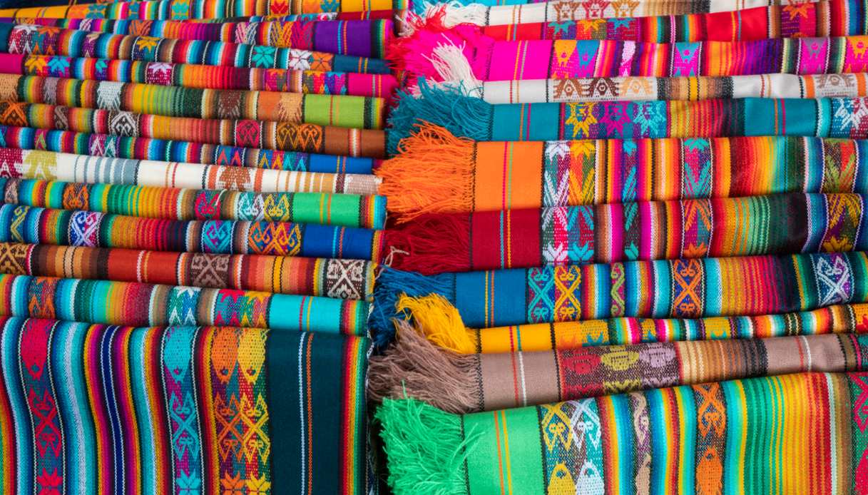 tessuti tradizionali ecuador