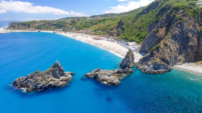 Il mare di Tropea e la Costa degli Dei