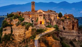 Civita di Bagnoregio, la Pietranera di “Il nome della rosa”