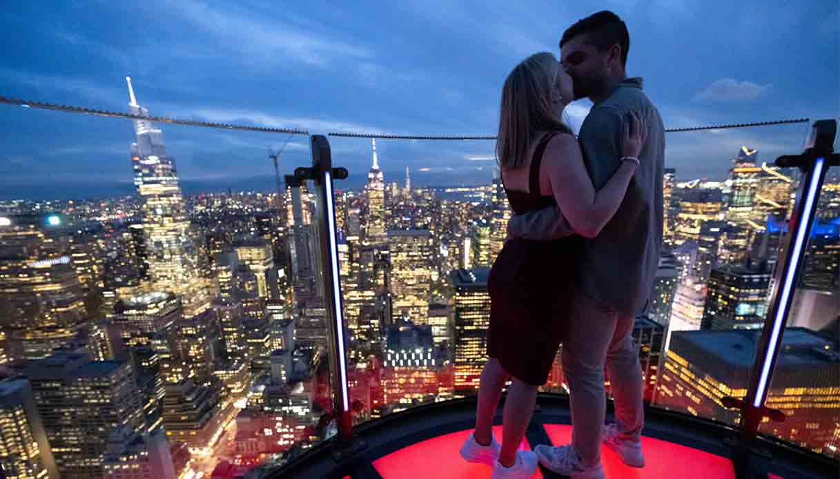 A Manhattan è nata una nuova e incredibile attrazione, Skylift at Top of the Rock