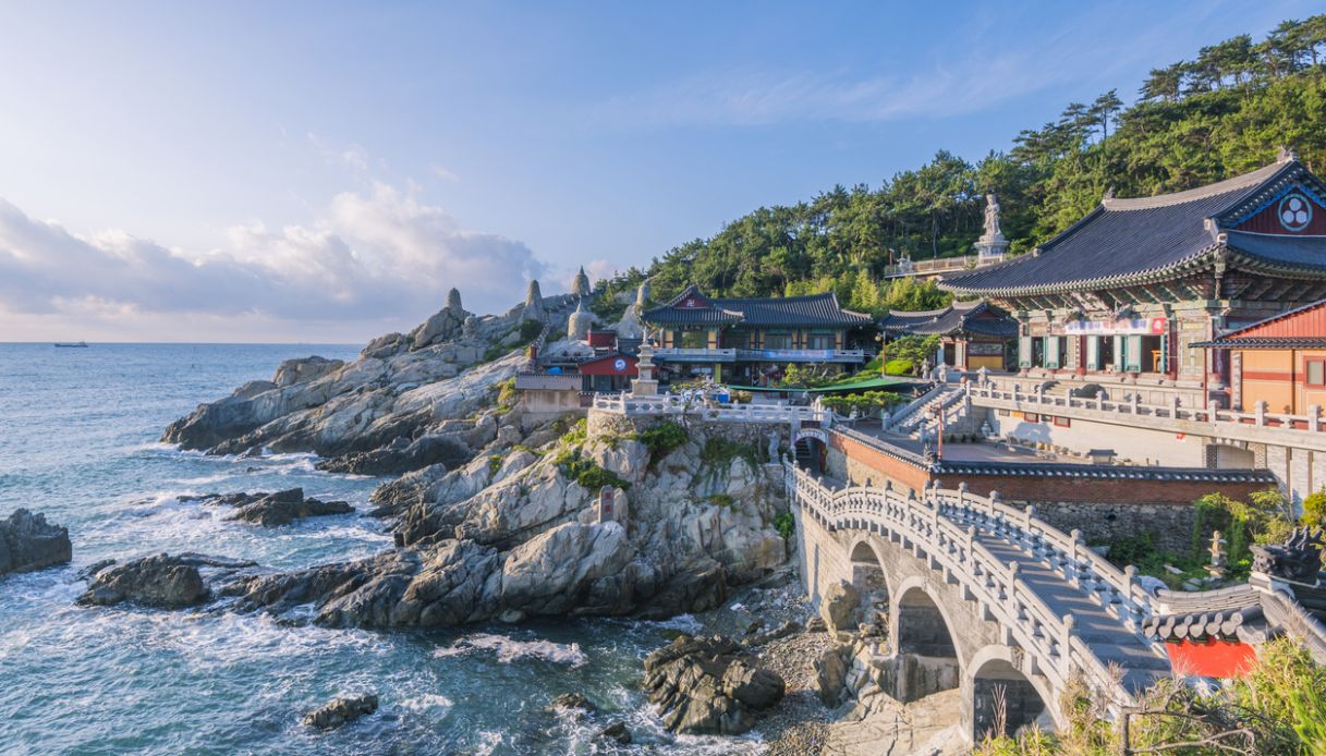 Tempio a Busan, Corea del Sud