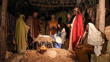 La magia della Bibbia nel Parco, il presepe vivente di Valderice