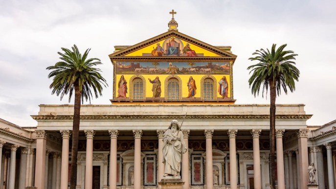 L’apertura della Porta Santa di San Paolo fuori le Mura